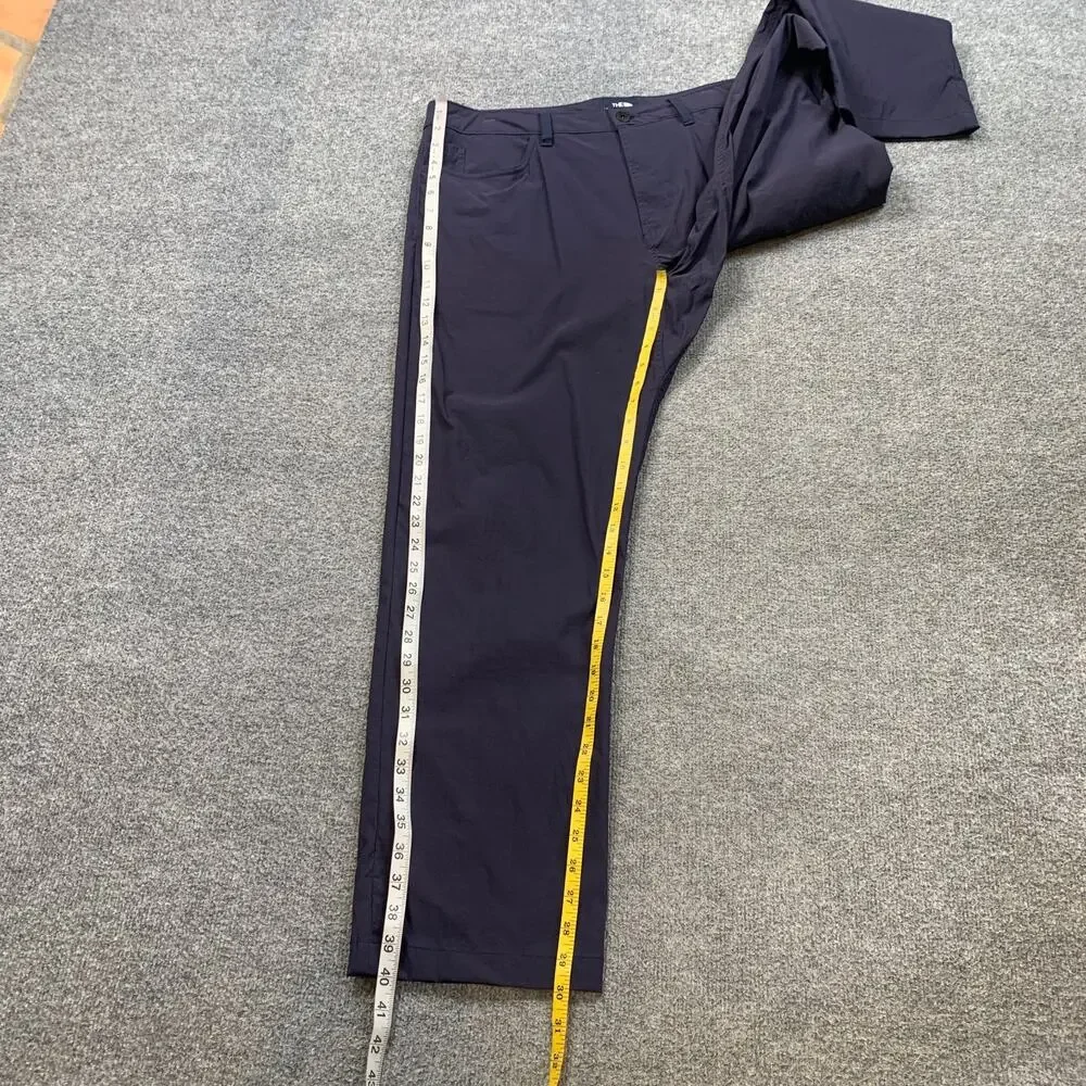 The North Face Pants Mens 36 Navy Sprag 5-Pocket Nylon Stretch Performance Chino